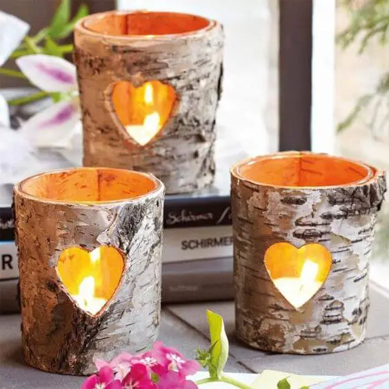 Candle Tree Trunk