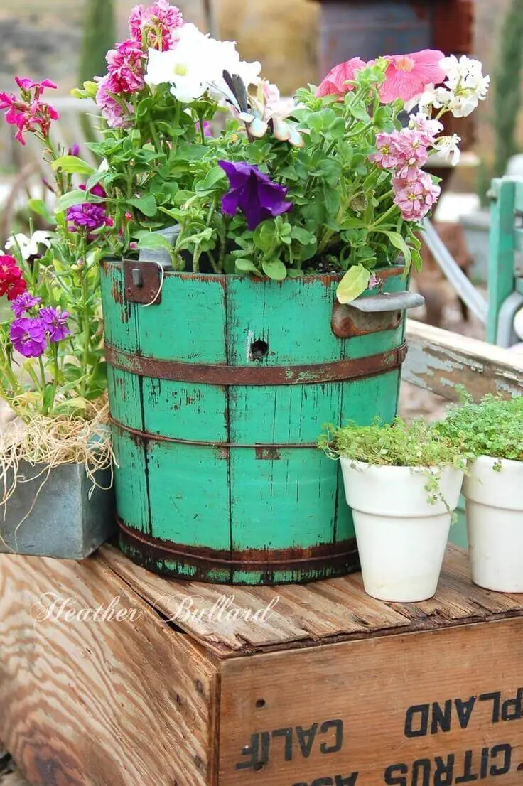 Denim Pockets for Wall-Mounted Planters