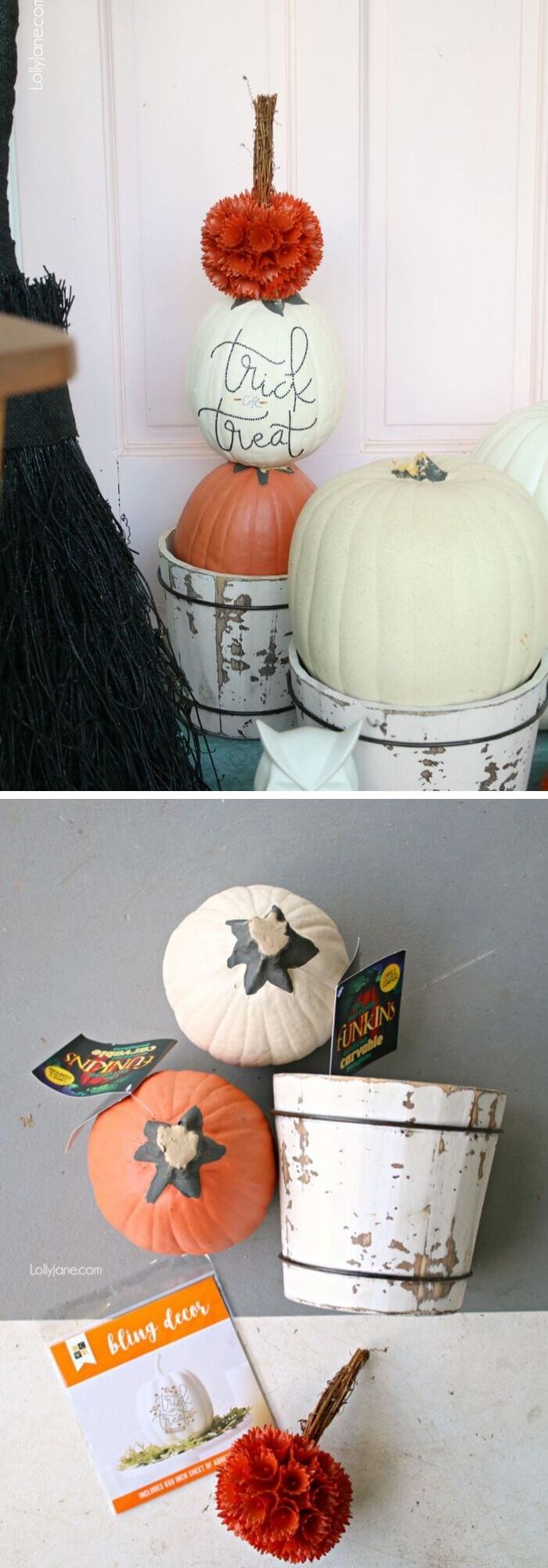 #14. Easy DIY Halloween Topiary