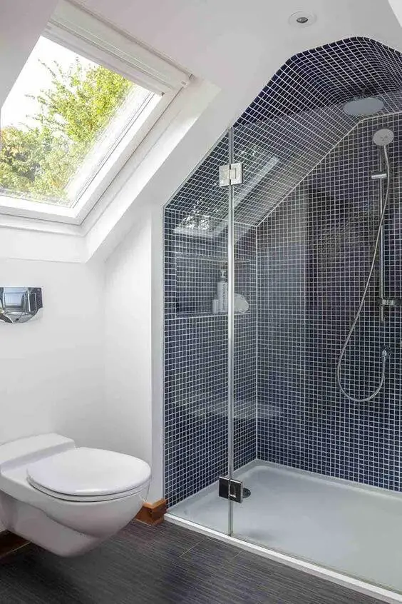 Great attic bathroom