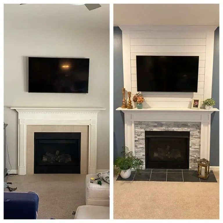 Cheap fireplace remodel ideas