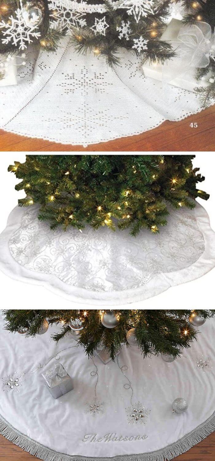 Embroidered Tree Skirt