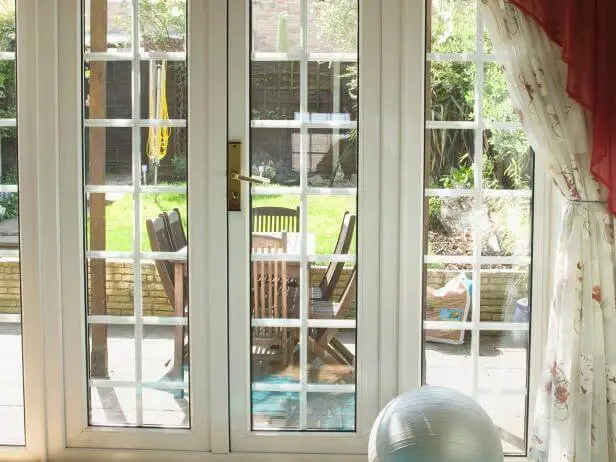 A Hinged Patio Door Works Great