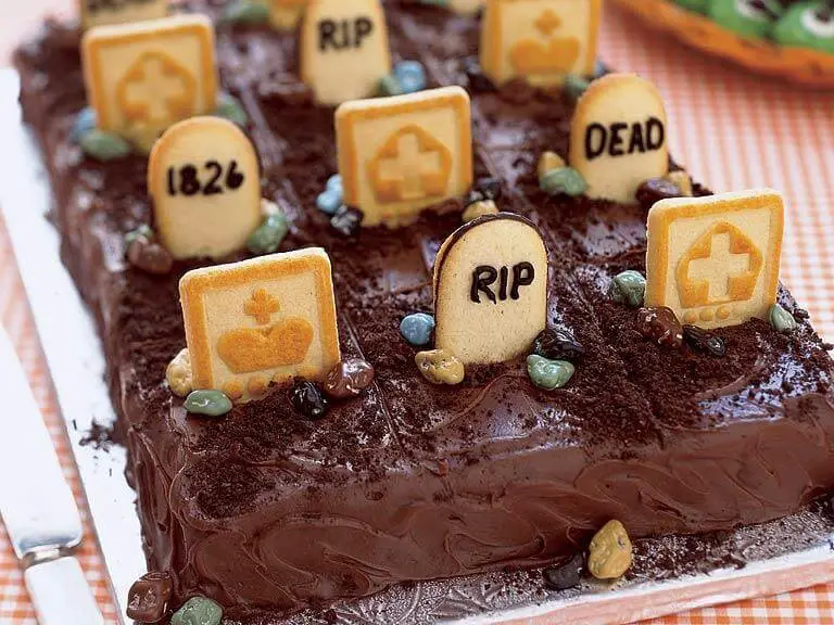 Graveyard Cake