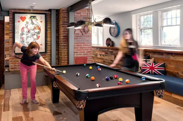 Basement family game room ideas.