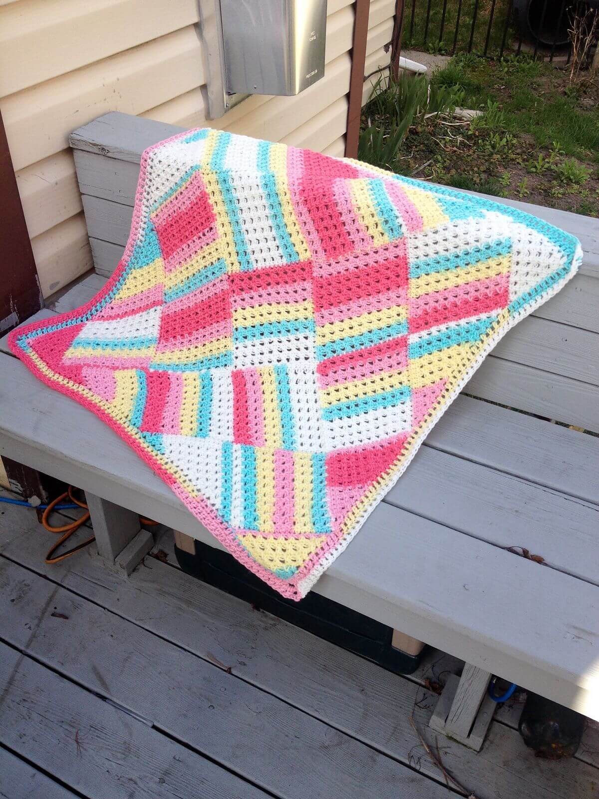 Tutti Frutti Block Blanket