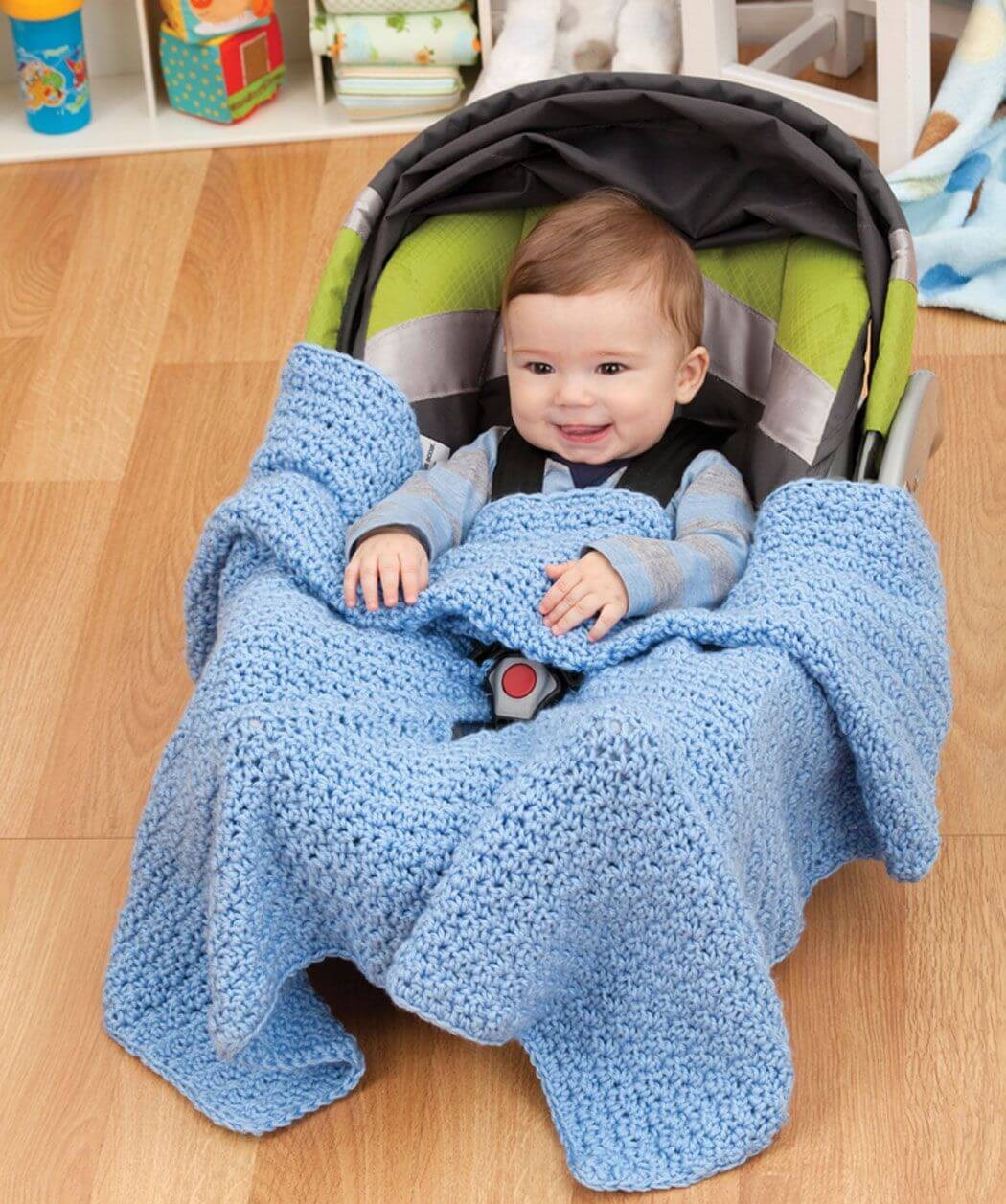 Car Seat Snuggie Crochet