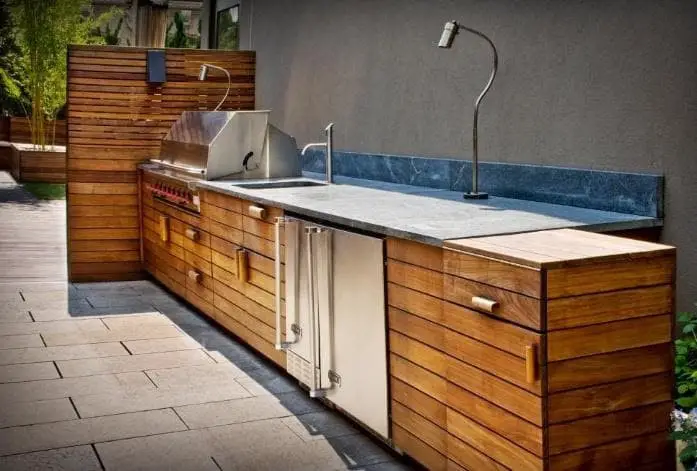 Modern outdoor kitchen ideas