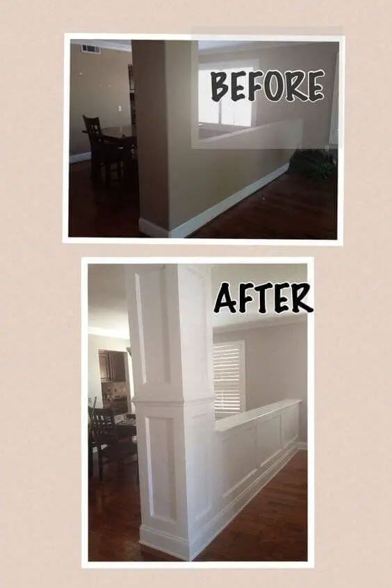 #10. Half Wall Face Lift