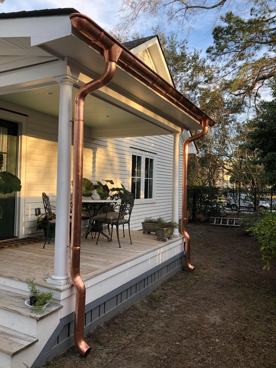 Copper Gutters