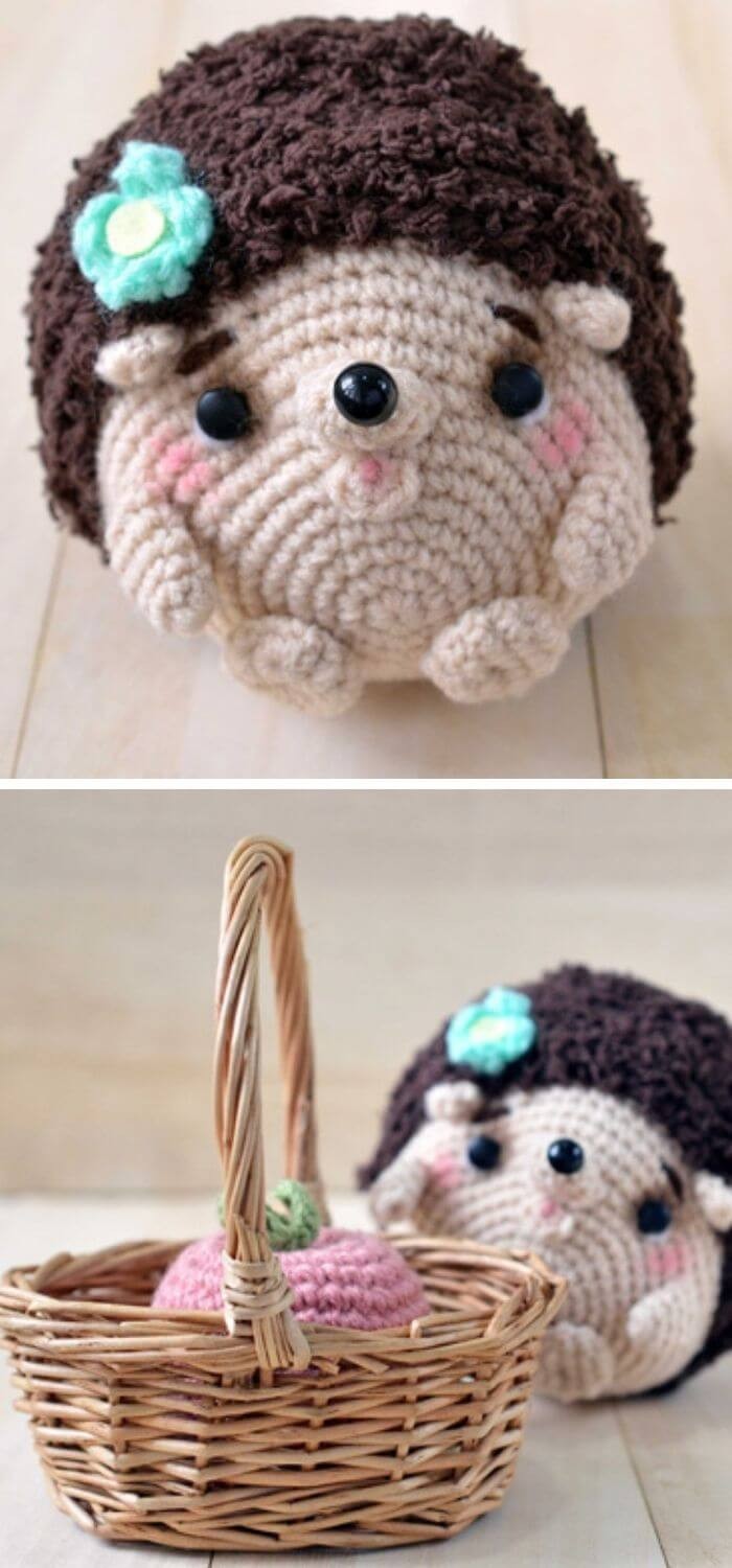 Baby hedgehog Amigurumi