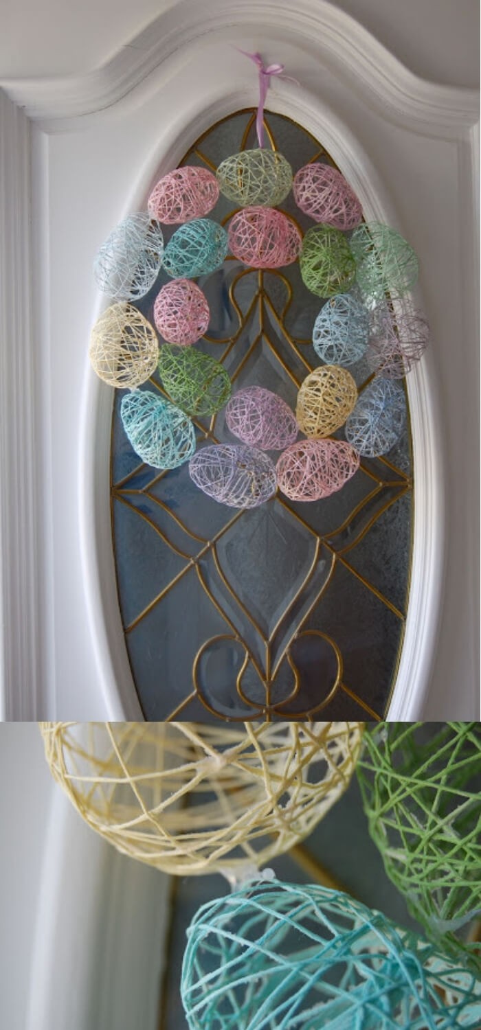 Easter Egg Wreath