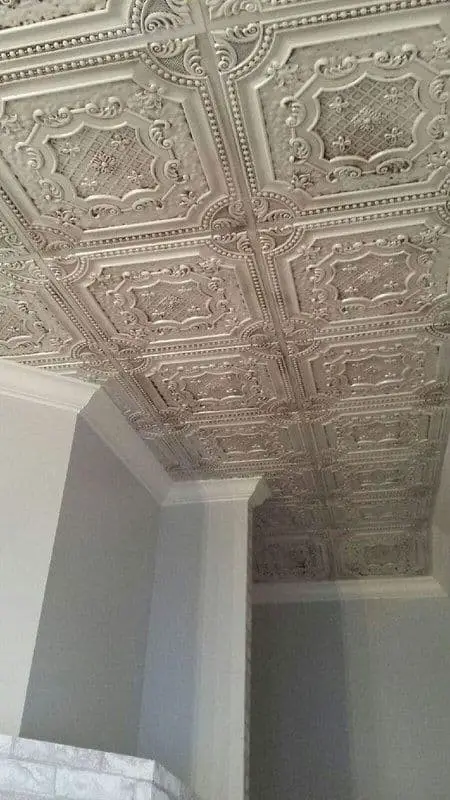 Faux Tin Ceiling