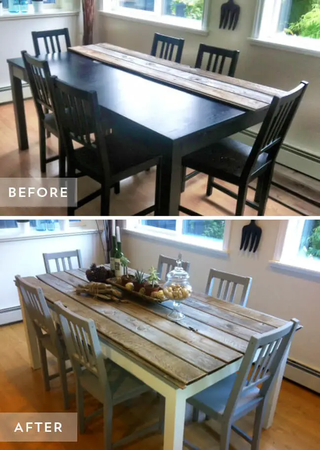 Make your dining room table same as new