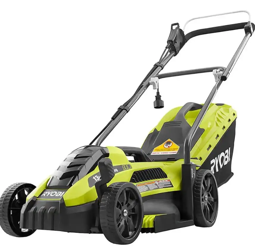 Ryobi 13 in. 11 Amp Corded Electric Walk Behind Push Mower.