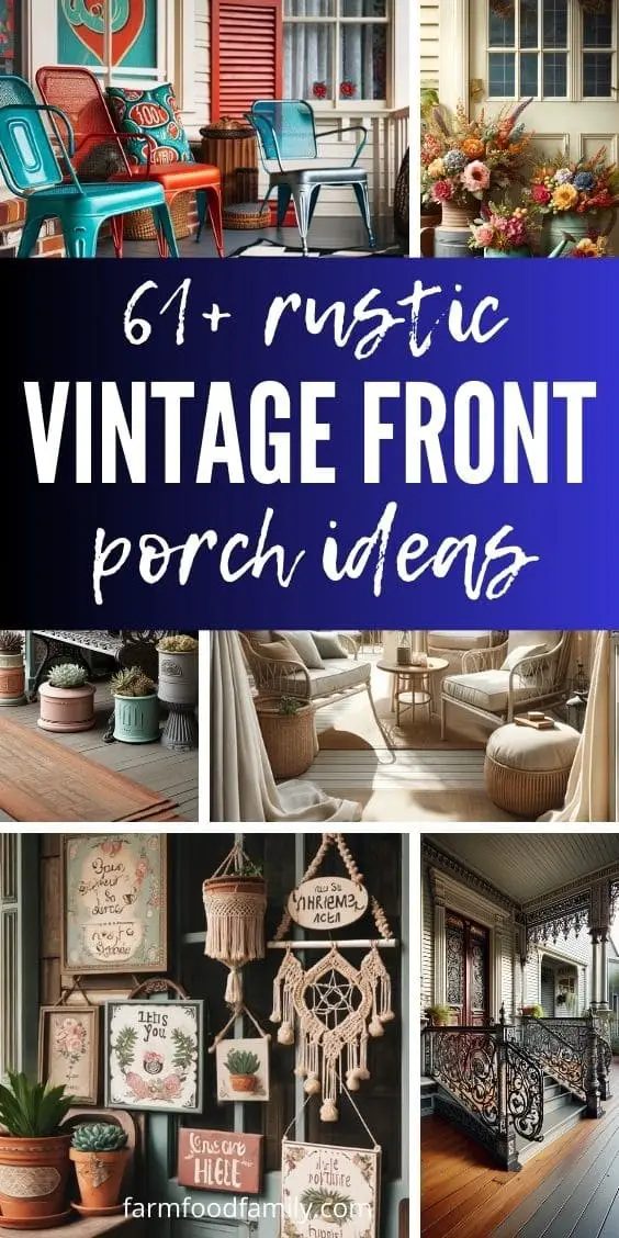 61+ Gorgeous Vintage Front Porch Ideas to Impress Your Guests