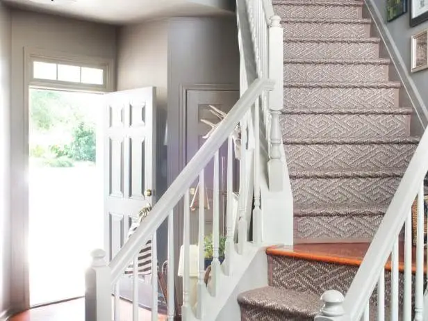 The shape of the stair runner