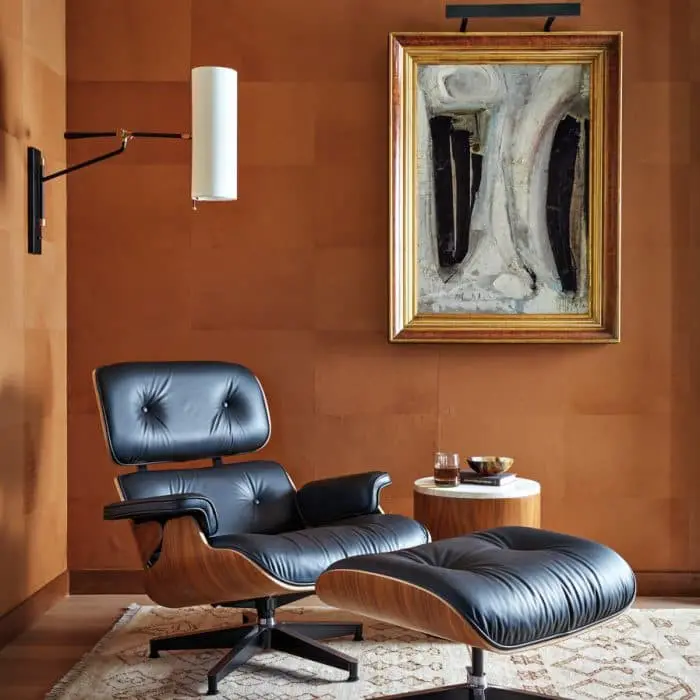 Eames lounge chair.