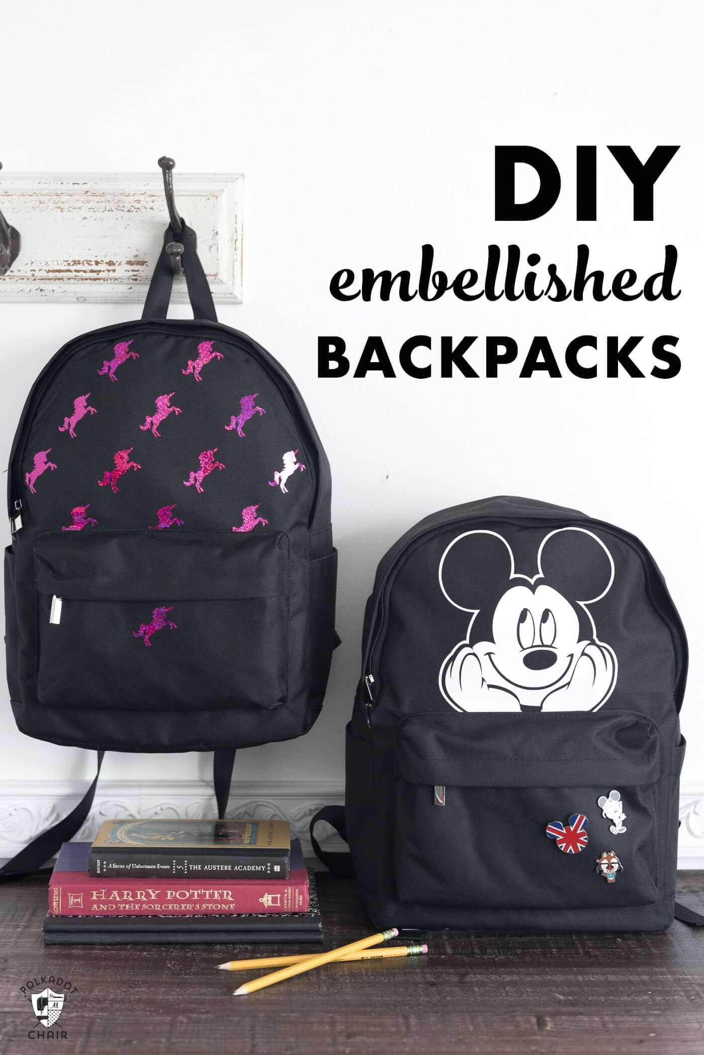 Cool Embellished Backpack