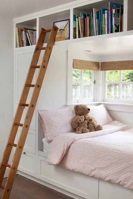 Window-side bunk bed