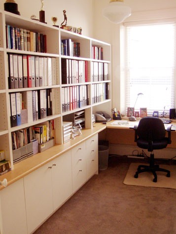 #7. Office shelving design