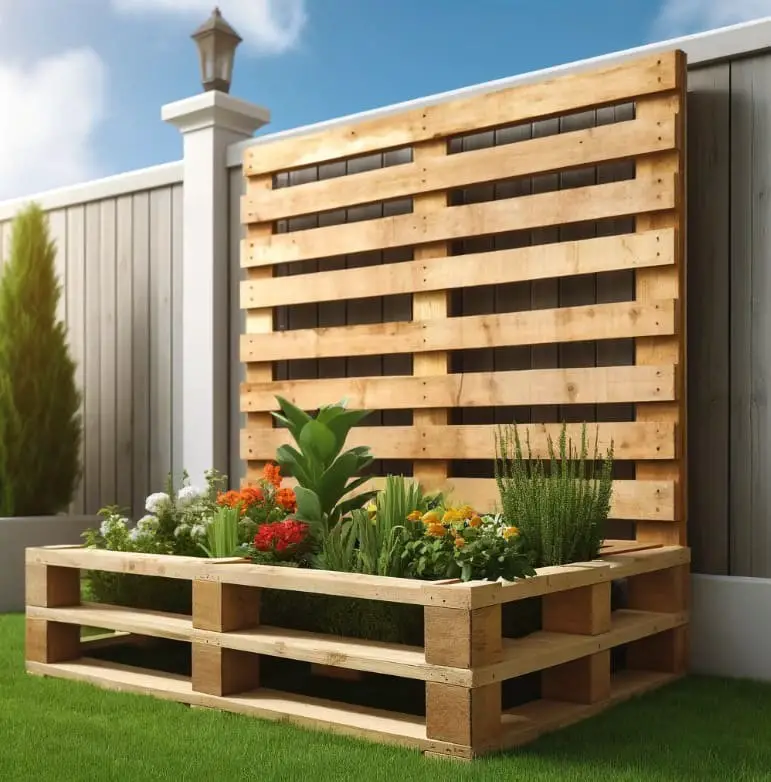 Portable Pallet Fence