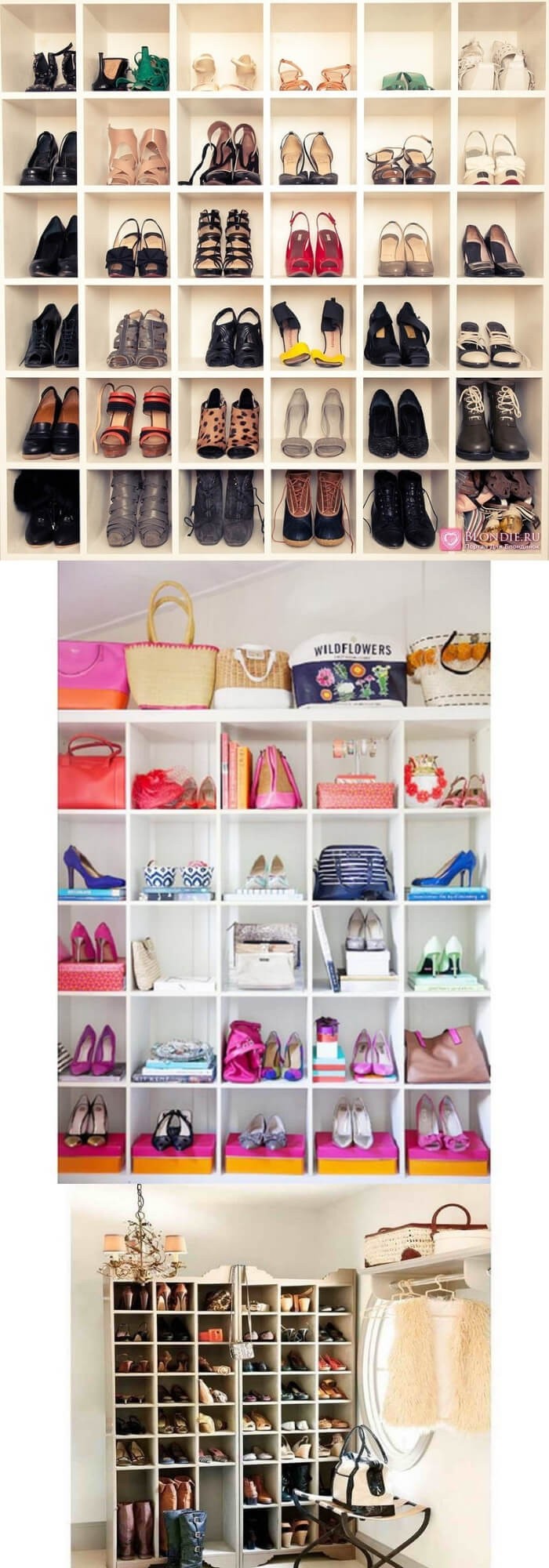 #4. Organize Shoes without despair