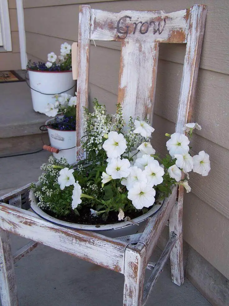 Denim Pockets for Wall-Mounted Planters