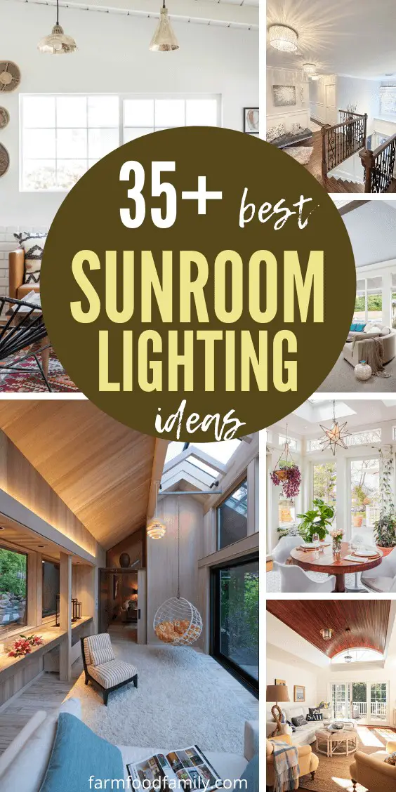 35+ Best Sunroom Lighting Ideas And Designs