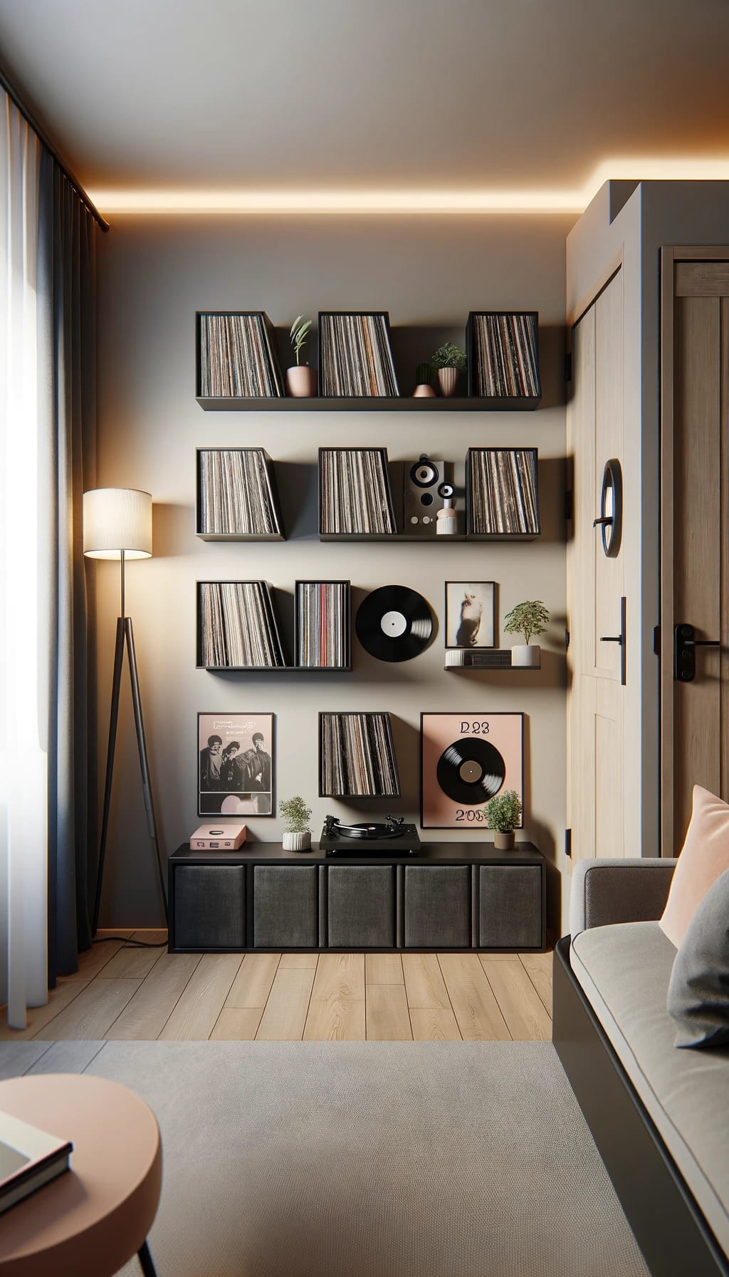 Wall-Mounted Shelves