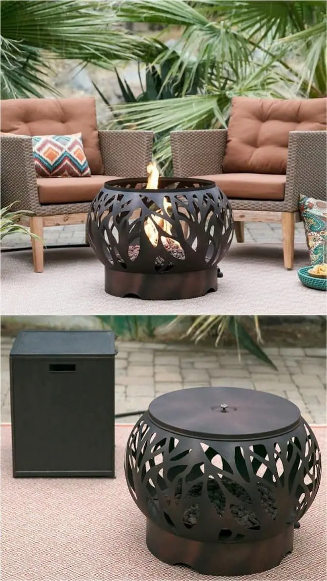 Metal fire pit ideas