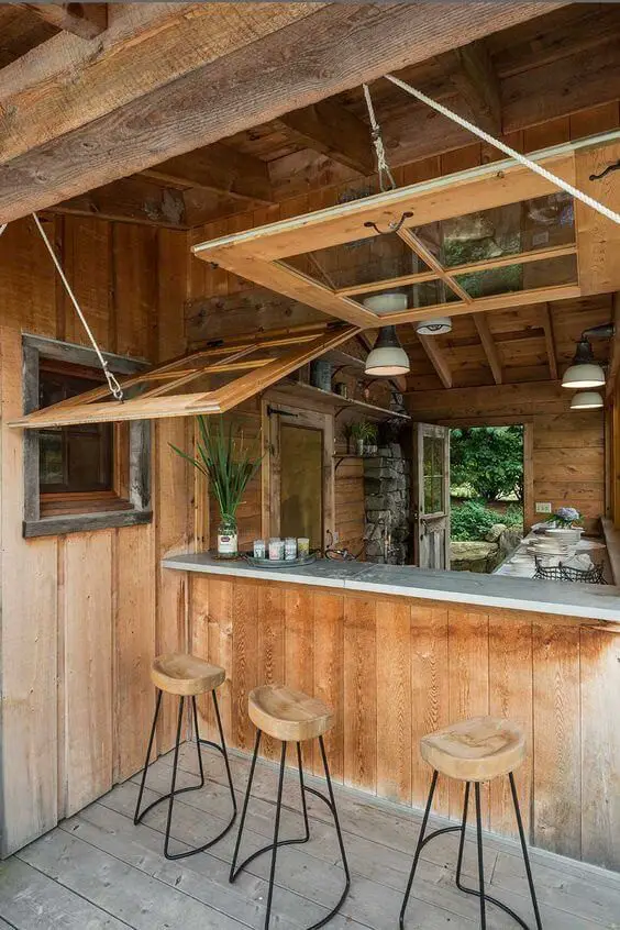 Rustic Kiosk Style