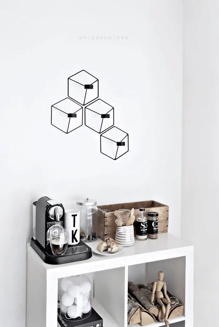 Minimalist coffee bar ideas