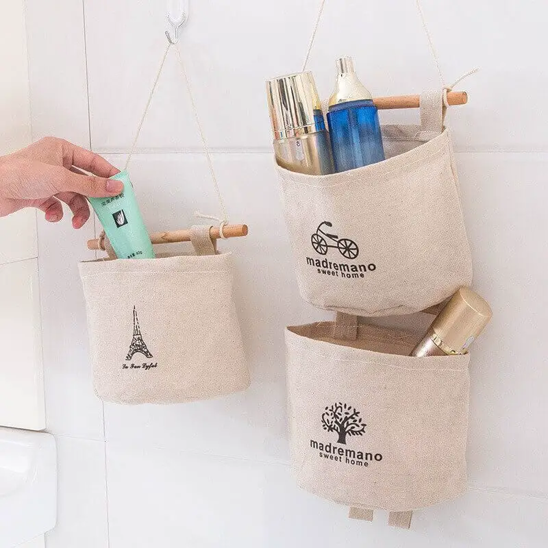 Small canvas bags