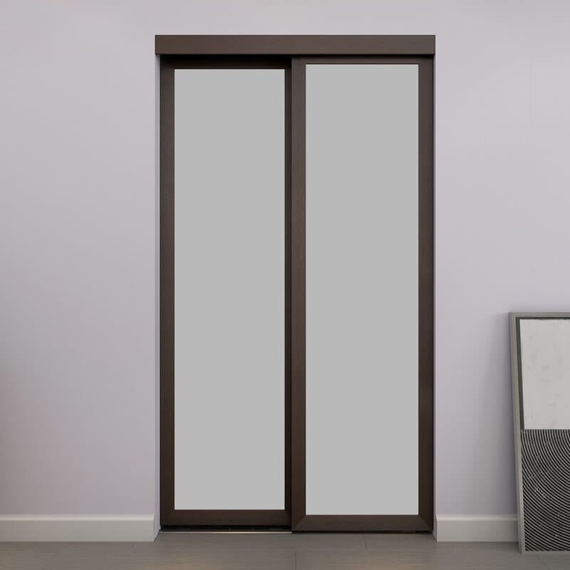 Synthetic material closet door