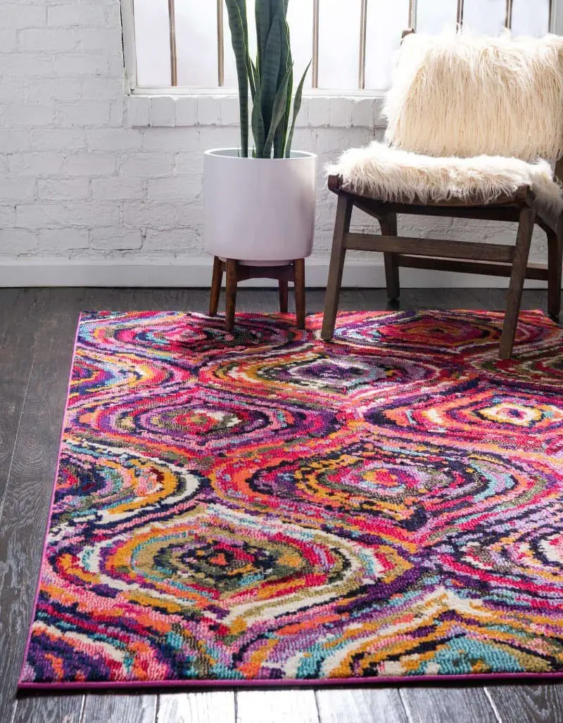 Multi-Colored Rug