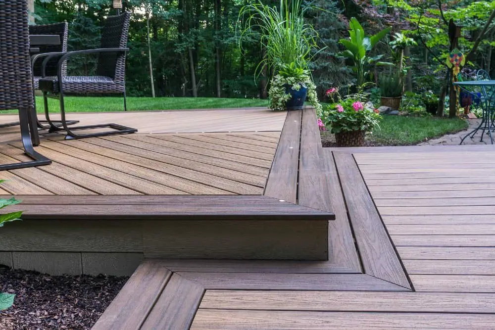 Diamond decking