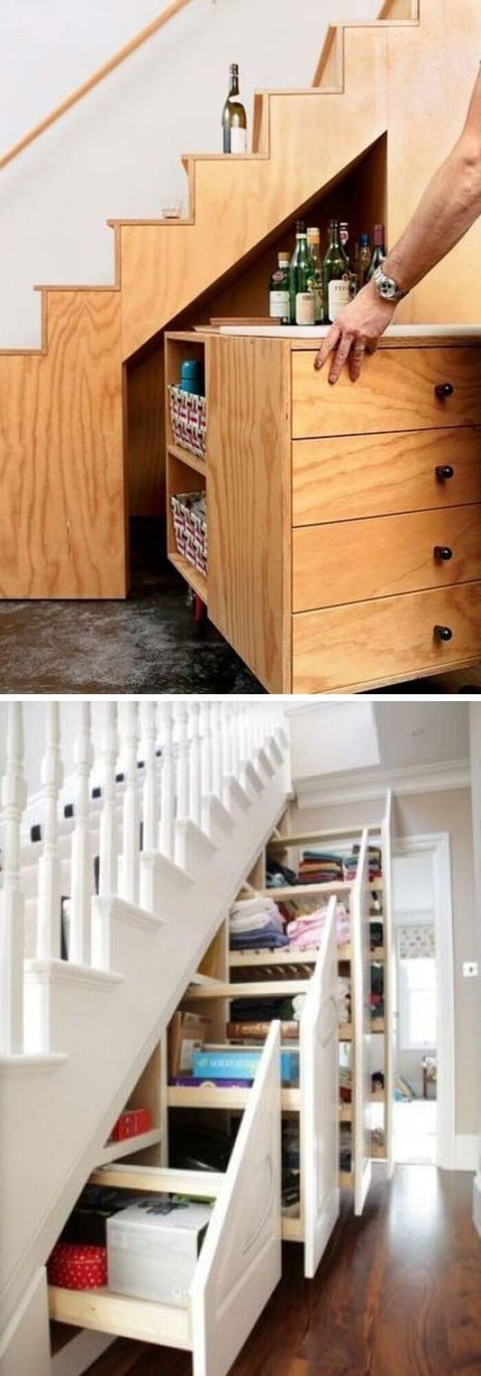 #19. Staircase Drawer