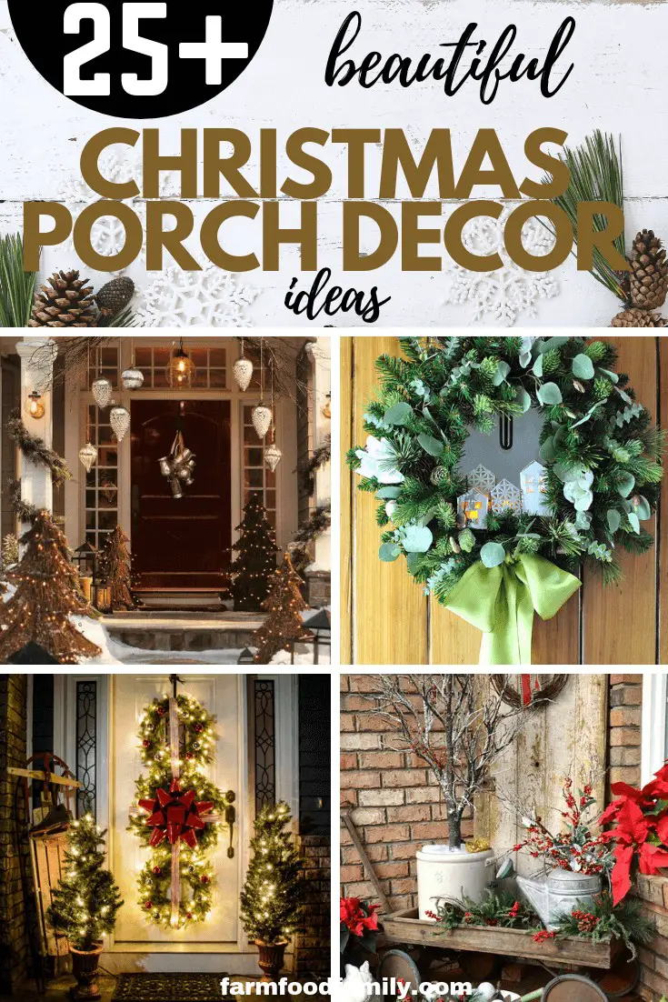 25+ Best Christmas Porch Decoration Ideas