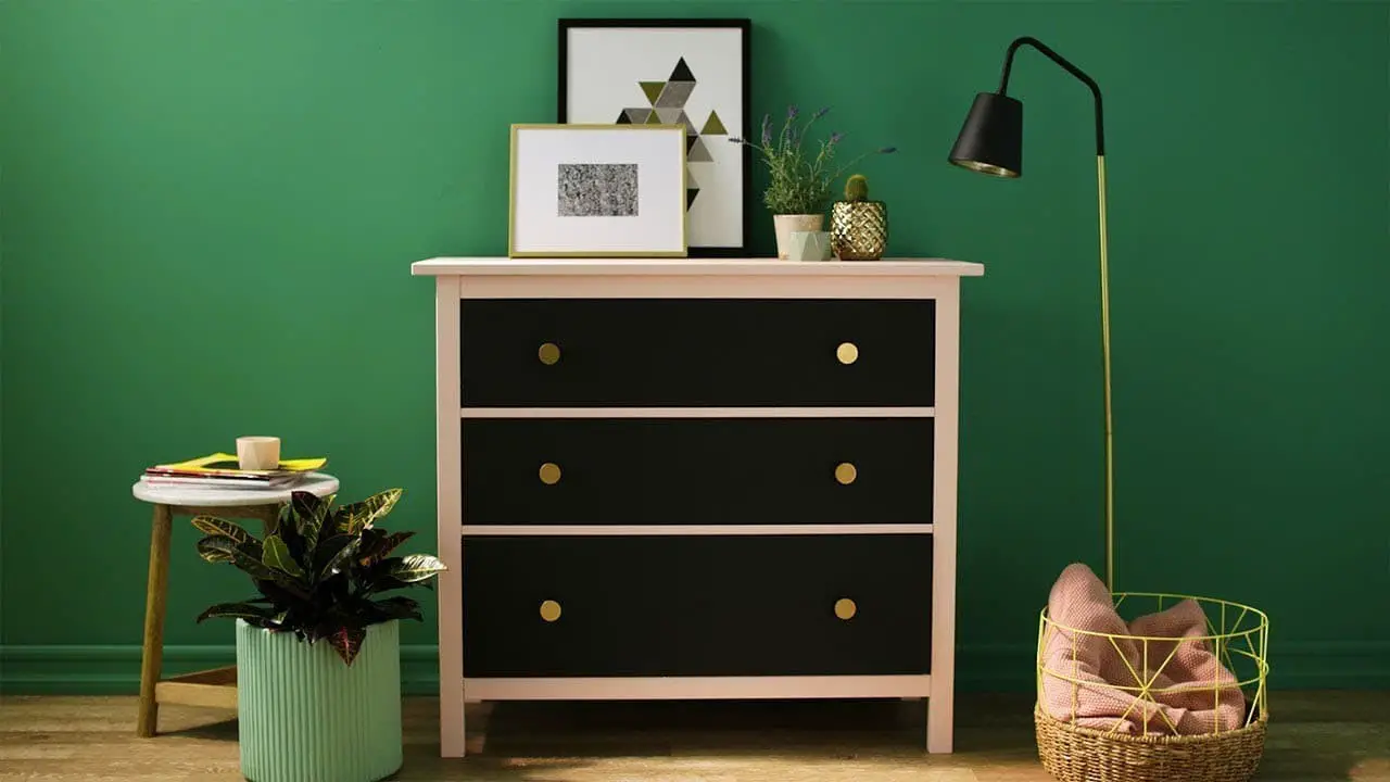 Two-Tone Painted Dresser Makeover