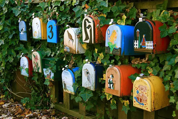 Colorful Mailbox design