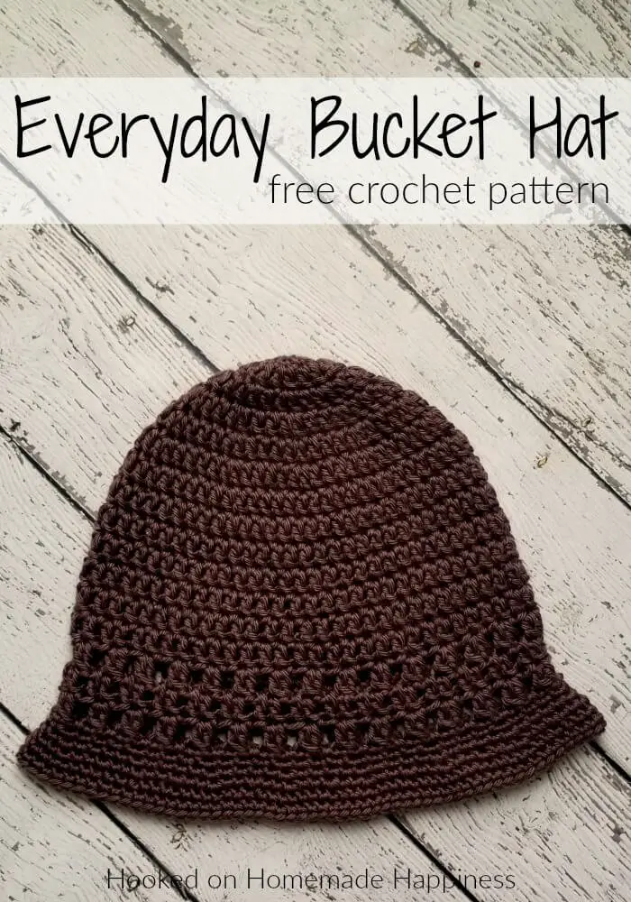 Crochet Turban Bucket Hat Pattern