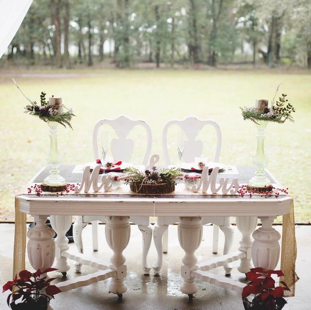 Rustic Christmas Wedding