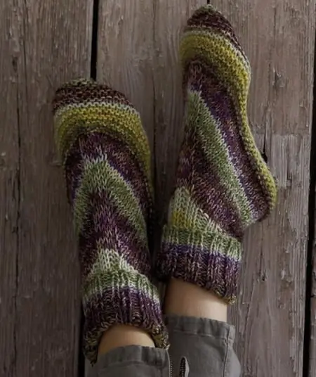 Alaska home slipper socks