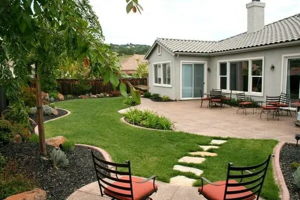 Create a Backyard with a Separate Seating Area