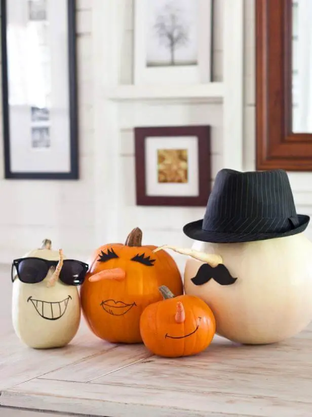 Parsnip and Carrot Pumpkin Characters