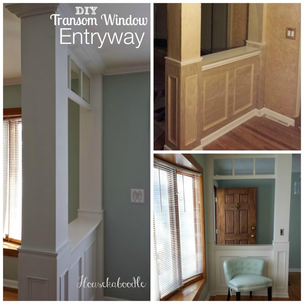 #12. Transom Window Entryway