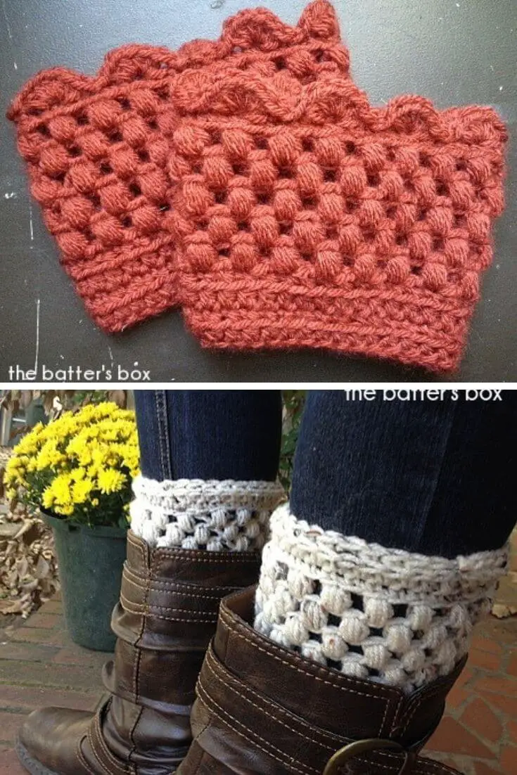 The Batter’s box crochet cuffs