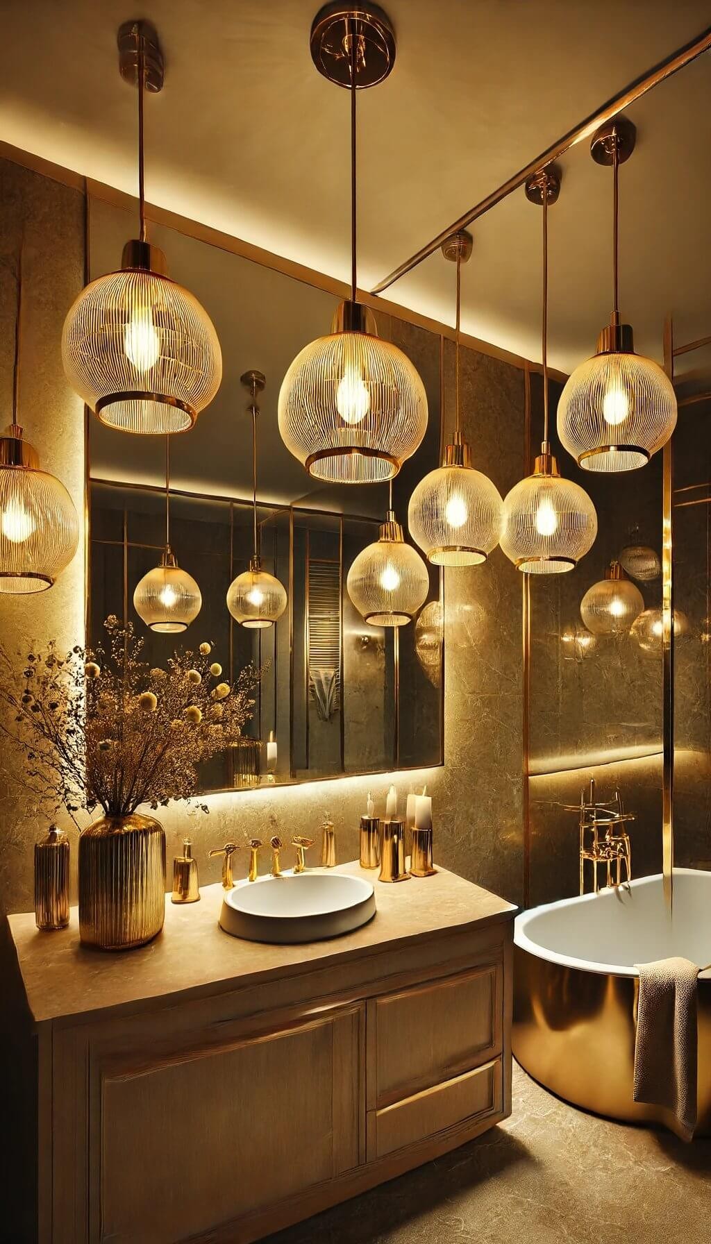 Gold Lighting Fixtures