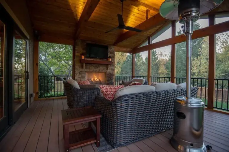 30 Screened In Porch With Fireplace Ideas  The Perfect Spot To Relax